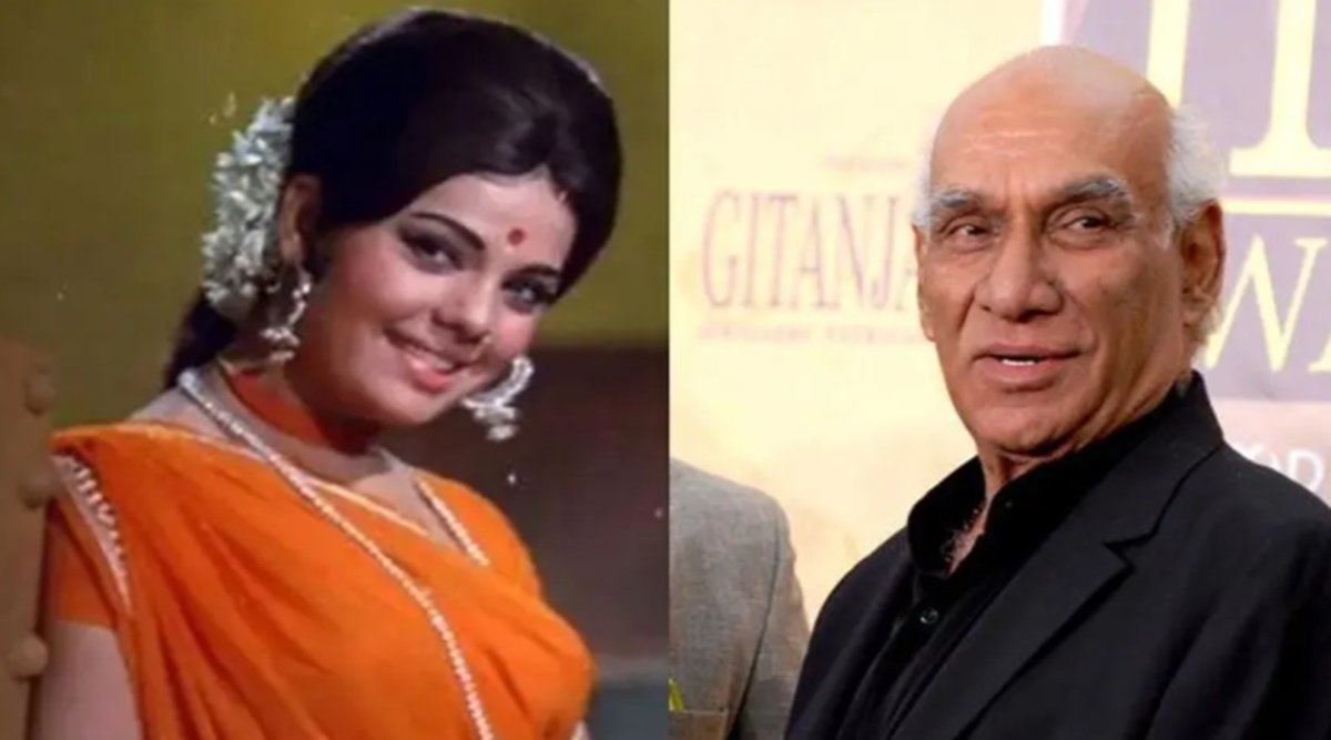 mumtaz, yash chopra, pamela chopra