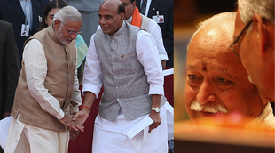 narendra modi, rss, rajnath singh
