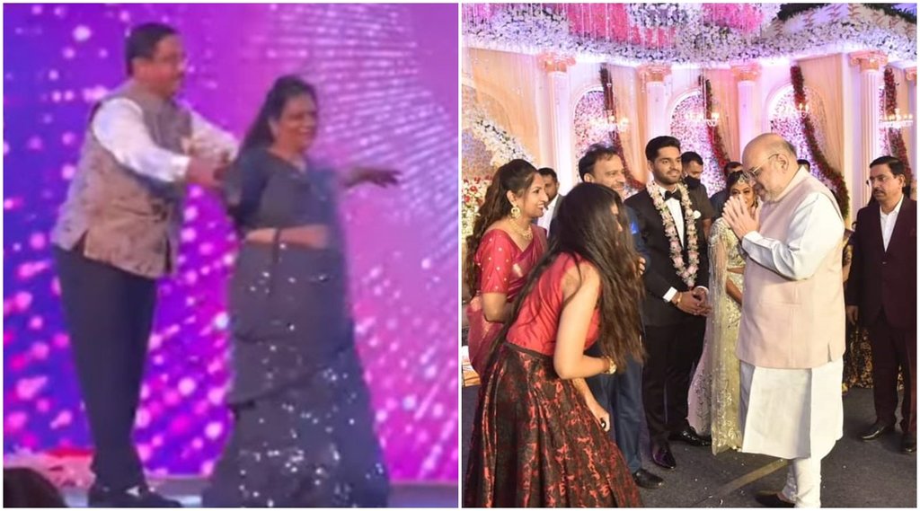 prahlad joshi, prahlad joshi viral video, prahlad joshi dance, prahlad joshi dance at daughter's wedding, prahlad joshi dances at daughter's wedding, viral video, jansatta
