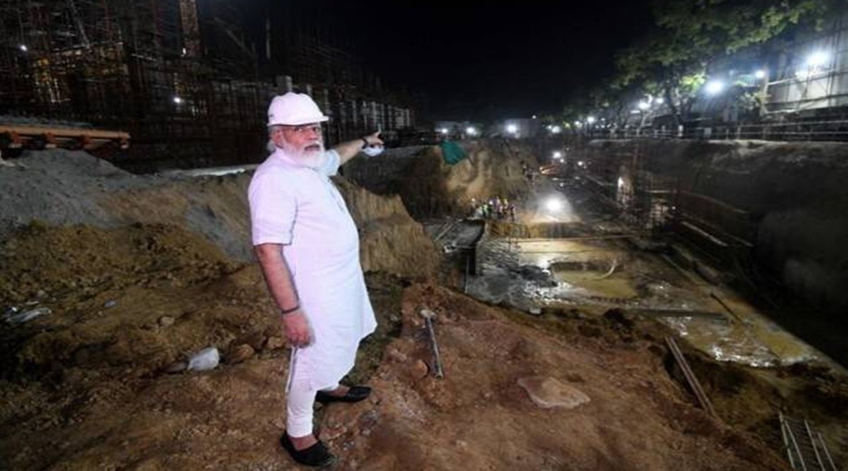 pm narendra modi, central vista, pm narendra modi america visit