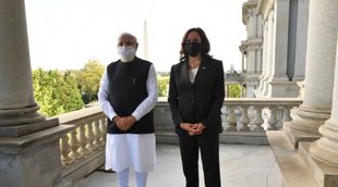 pm narendra modi, kamla harris