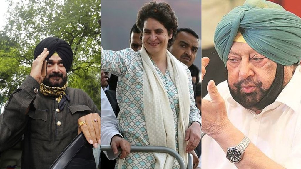 कांग्रेस महासचिव प्रियंका गांधी से मुलाक़ात के बाद से पंजाब कांग्रेस अध्यक्ष नवजोत सिंह सिद्धू ने मुख्यमंत्री कैप्टन अमरिंदर सिंह के खिलाफ कोई भी सियासी हमला नहीं किया है। (एक्सप्रेस फोटो)