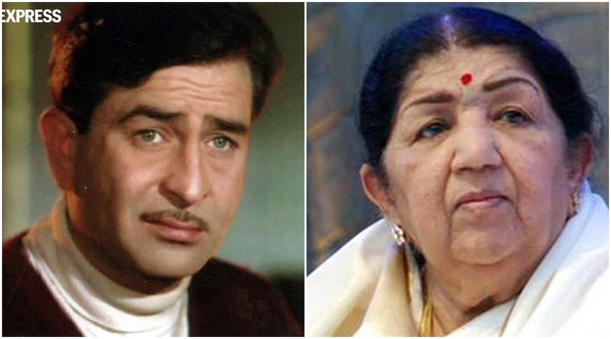 raj kapoor, lata mangeshkar