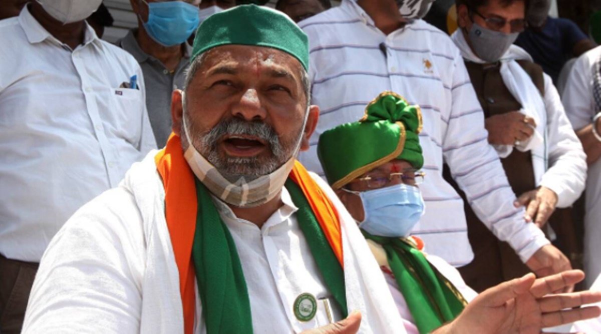 rakesh tikait, farmers protest, bjp