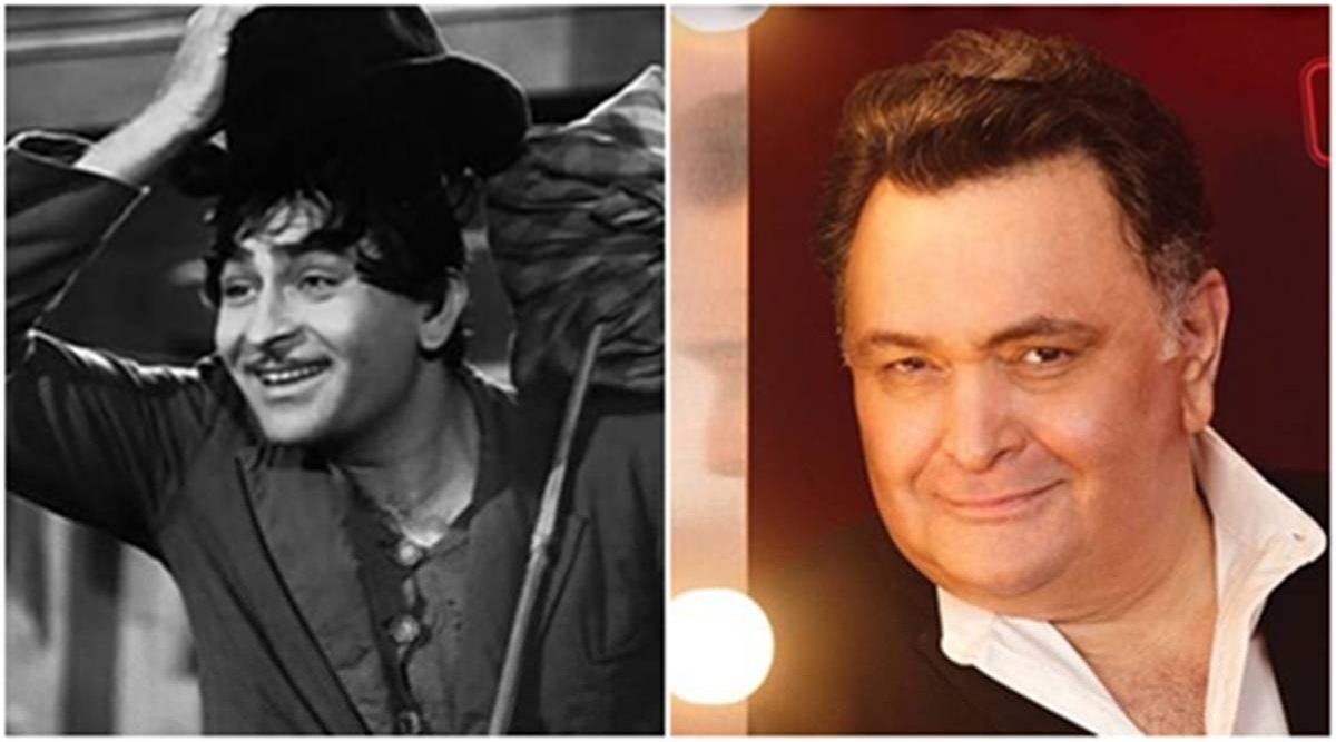 rishi kapoor, raj kapooor