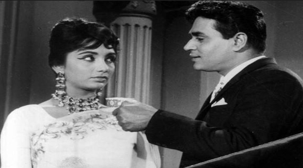 sadhana, rajendra kumar, dharmendra