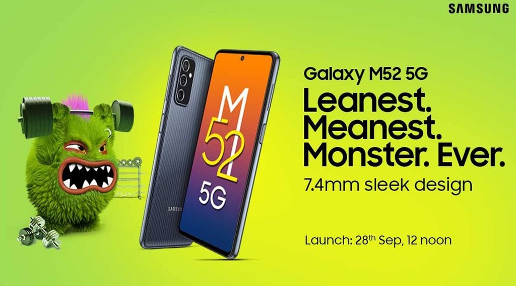 Samsung Galaxy M52 news, Samsung Galaxy M52 launch in india, Samsung Galaxy M52 price in india
