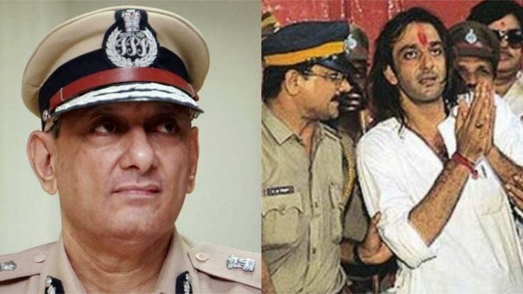 मुंबई ब्लास्ट केस में आईपीएस राकेश मारिया ने खुद ही फिल्म अभिनेता संजय दत्त को गिरफ्तार किया था और उनसे कबूलनामा भी करवाया था। (एक्सप्रेस फाइल फोटो)