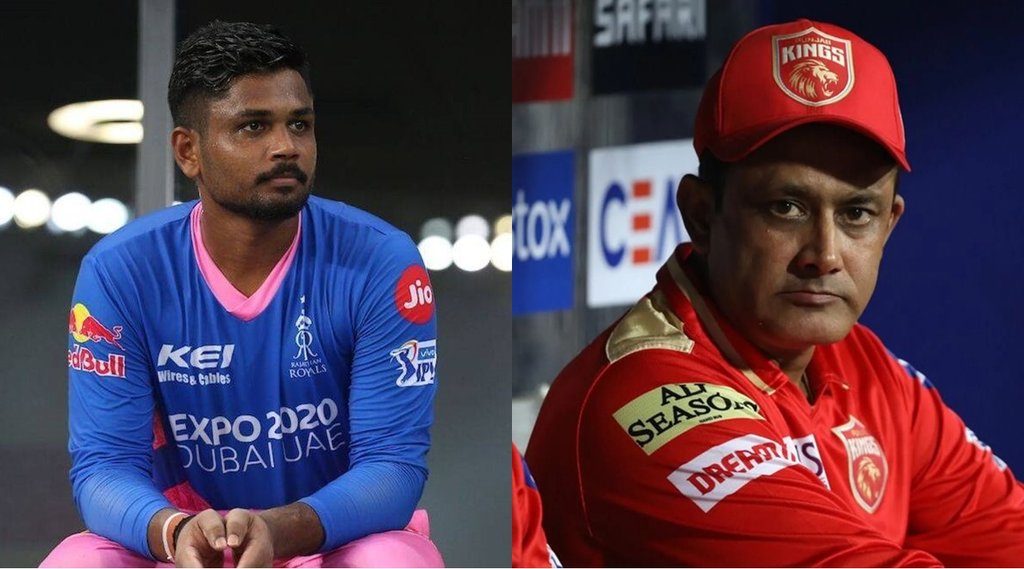 ipl-2021-sanju-samson-fined-after-rajasthan-royals-beats-preity-zinta-punjab-kings-anil-kumble-seems-unhappy-with-loss