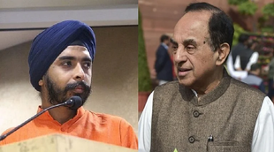 Subramanian Swamy, BJP Rajyasabha MP, Tajinder Pal Singh Bagga, BJP National secretory, Swamy Fake Pic