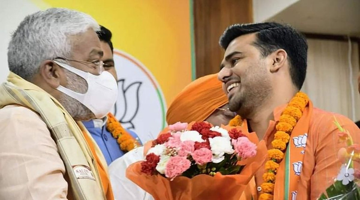 vaibhav chaturvedi, vaibhav chaturvedi twitter, bjp