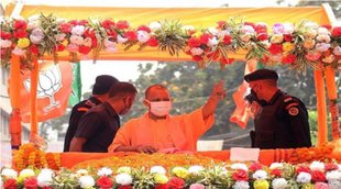 yogi adityanath, ragini nayak, narendra modi