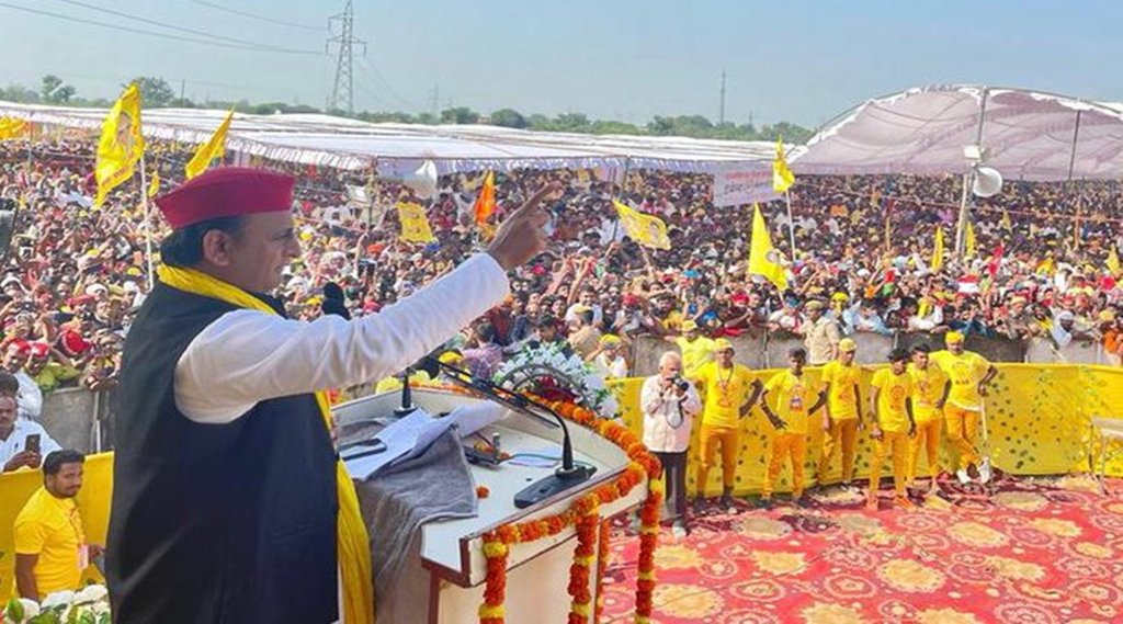 समाजवादी पार्टी चीफ अखिलेश यादव। फोटो- समाजवादी पार्टी का ट्विटर हैंडल