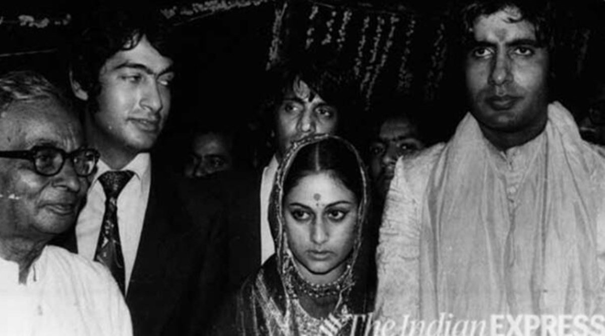Amitabh Bachchan, Jaya Bhaduri,Teji Bachchan, Harivansh