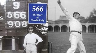 Australian cricketer Charles Eady English legend Wilfred Rhodes