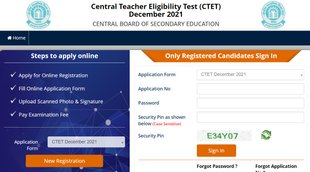 CTET, CBSE CTET, CTET December 2021, CTET Application 2021