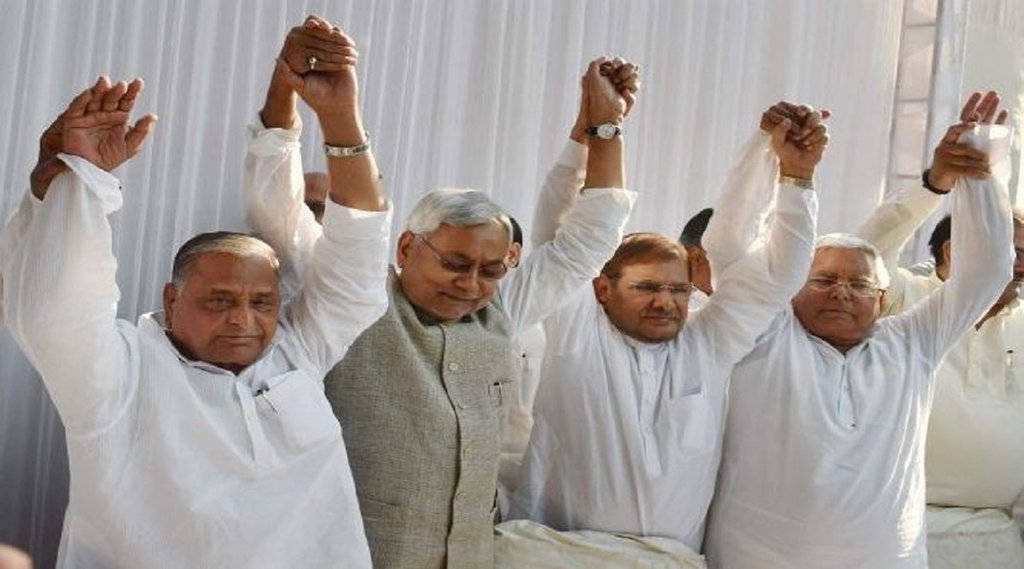 Mulayam Singh Yadav, Nitish Kumar, Lalu Yadav