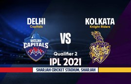 DC Vs KKR Live IPL 2021 Qualifier 2 Match