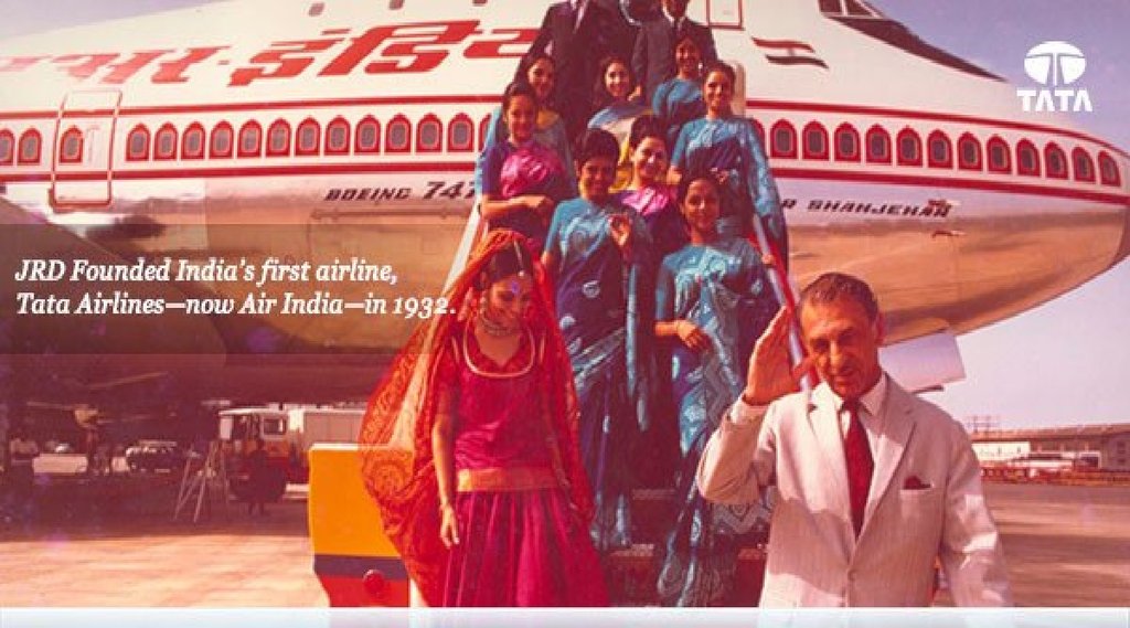 First Indian Airline Tata Airlines