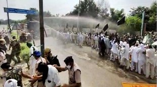 Haryana jhajjar farmers protest, dushyant chautala
