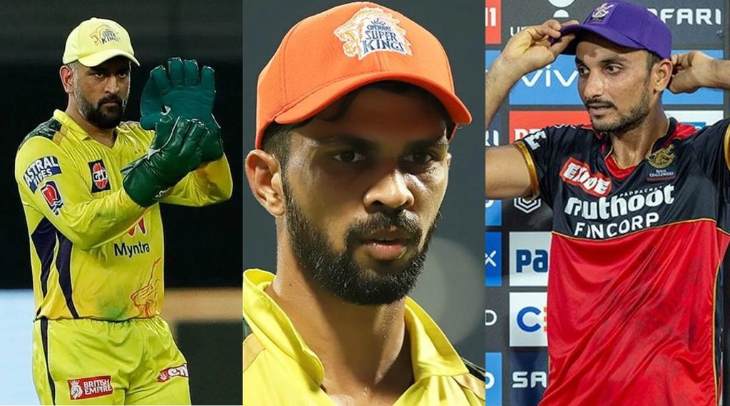 ipl-2021-orange-cap-won-by-ruturaj-gaikwad-harshal-patel-won-purple-cap-ms-dhoni-becomes-first-player-to-do-captaincy-in-300-t20-matches