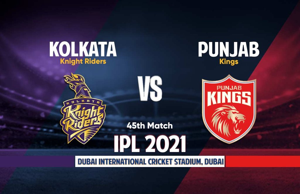 Punjab Kings Vs Kolkata Knight Riders Live Streaming