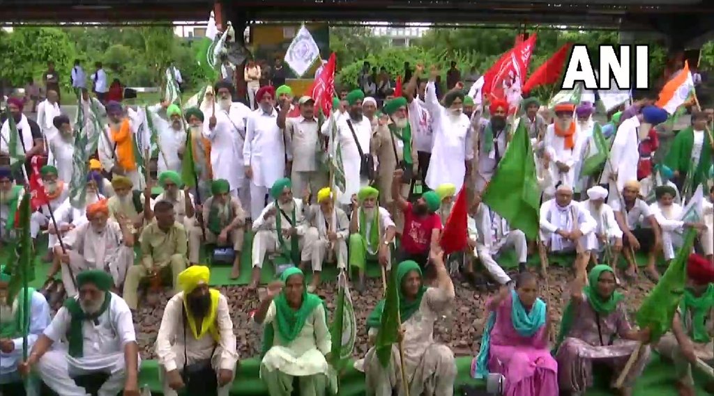 Kisan Rail Roko Andolan