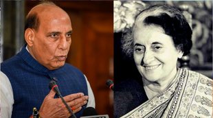 rajnath singh, indira gandhi