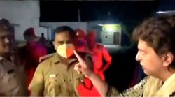 दीपेंद्र हुड्डा के साथ हुई धक्का मुक्की पर बिफरीं प्रियंका गांधी, पुलिसकर्मियों से कहा- हिम्मत है तो छू कर दिखाओ
