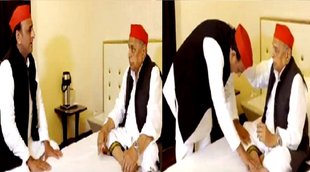 Akhilesh Yadav, Mulayam Singh Yadav