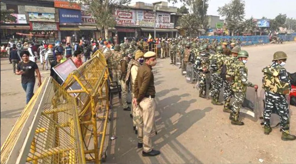 Delhi,Farmers Protest, Singhu Border