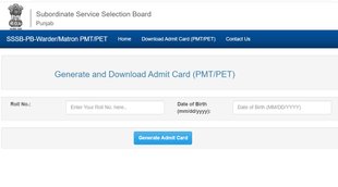 PSSSB, PSSSB Admit Card, PSSSB PET Admit Card 2021