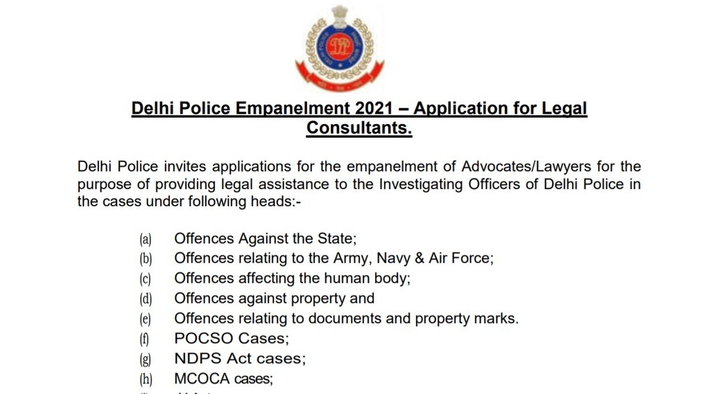 Delhi Police, Delhi Police Recruitment, Delhi Police Job Notification