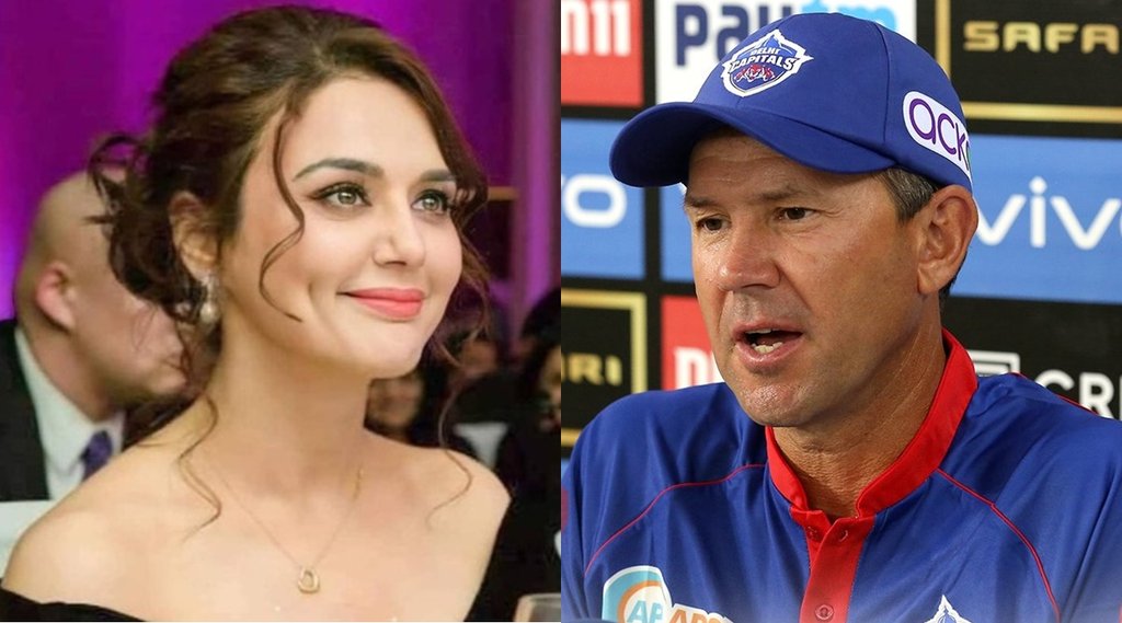 Preity Zinta Ricky Ponting IPL 2021 MS Dhoni DC vs CSK