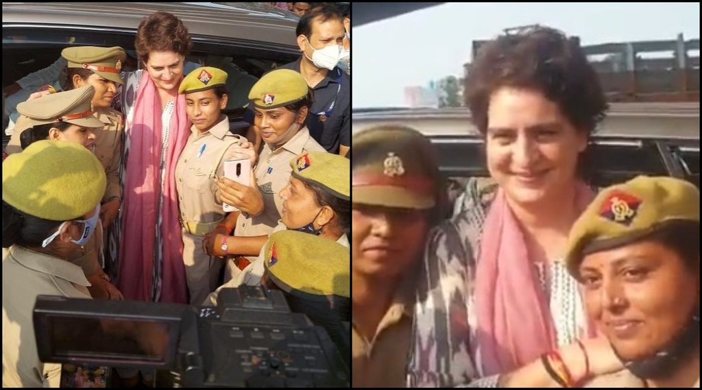 Priyanka Gandhi Selfie