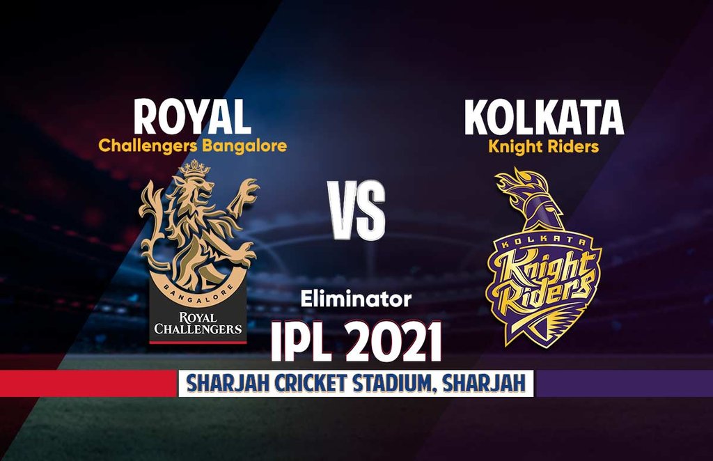 RCB vs KKR, Eliminator: आईपीएल 2021 प्लेऑफ एलिमिनेटर रॉयल चैलेंजर्स बंगलौर बनाम कोलकाता नाइटराइडर्स लाइव स्ट्रीमिंग।