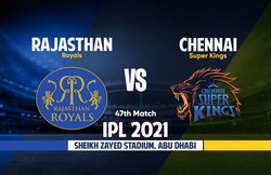 RR vs CSK IPL 2021: राजस्थान रॉयल्स ने सीएसके को 7 विकेट से हराया, यशस्वी जायसवाल और शिवम दुबे ने लगाए अर्धशतक