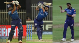 Rohit Sharma Ishan Kishan Jasprit Bumrah Mumbai Indians IPL 2021 MI vs RR RR vs MI