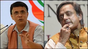 Shashi Tharoor Pawan Khera