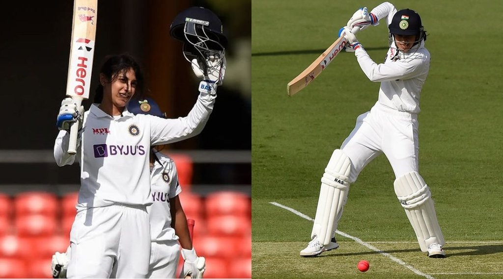 smriti-mandhana-creates-history-in-australia-by-hitting-test-century-full-of-records-in-pink-ball-test-indw-vs-ausw