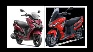 Suzuki Burgman Street Vs Aprilia SXR 160
