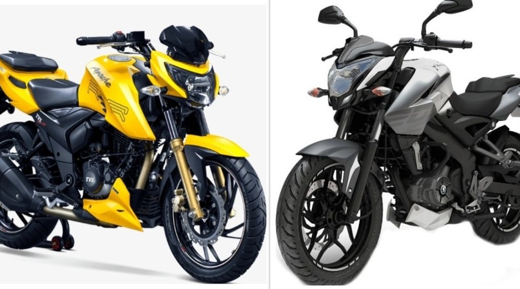 TVS Apache RTR 200 V4 Vs Bajaj Pulsar NS200