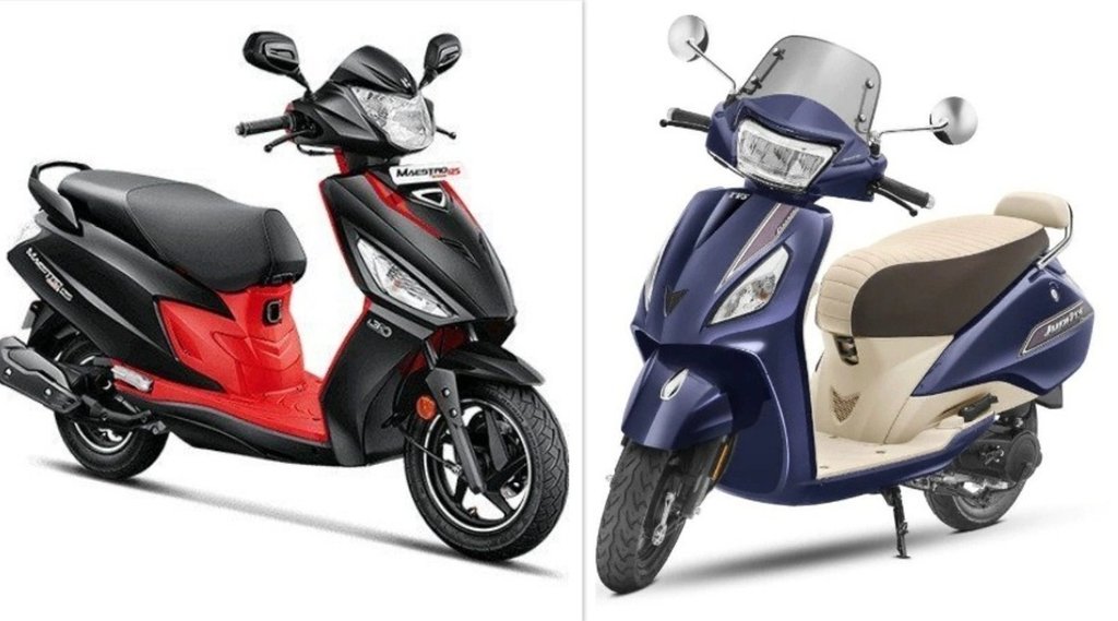 TVS Jupiter vs Hero Maestro Edge 110