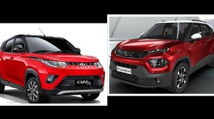 Tata Punch vs Mahindra KUV100