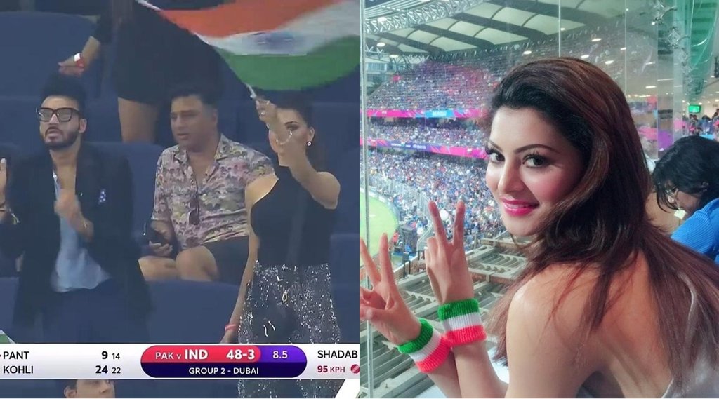 Urvashi Rautela Akshay Kumar Rishabh Pant India VS Pakistan2