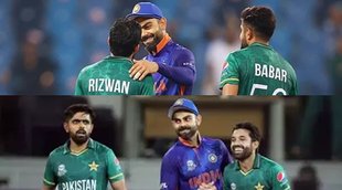 Virat Kohli Babar Azam and Mohammad Rizwan Saqlain Mushtaq wants India-Pakistan World T20 final1