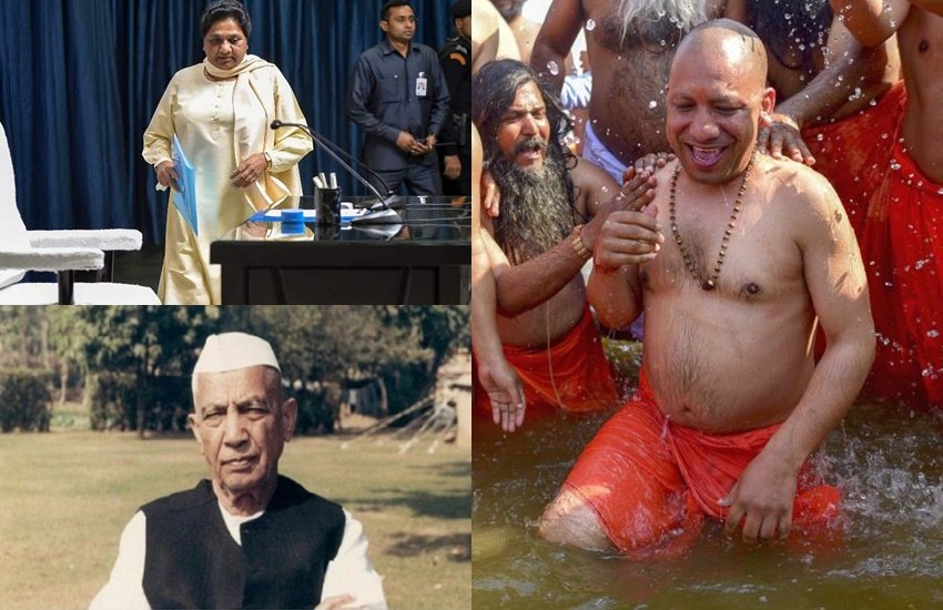 योगी आदित्यनाथ (Yogi Adityanath) समेत उत्तर प्रदेश में 1950 से अब तक 21 लोग मुख्यमंत्री की कुर्सी पर बैठ चुके हैं। इनमें से मायावती (Mayawati) और मुलायम सिंह यादव (Mulayam Singh Yadav) जैसे कई नेता ऐसे हैं जो एक सा ज्यादा बार सीएम बने। मुख्यमंत्री की शपथ लेने वाले कई नेता ऐसे रहे जिन्हें सालभर के अंदर ही सीएम की कुर्सी छोड़नी पड़ी थी। आइए डालते हैं ऐसे नामों पर एक नजर: