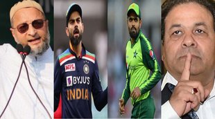 ind-vs-pak-t20-world-cup-2021-match-facing-controversies-after-politics-started-asaduddin-owaisi-subramanian-swamy-opposed-rajeev-shukla-gives-answer