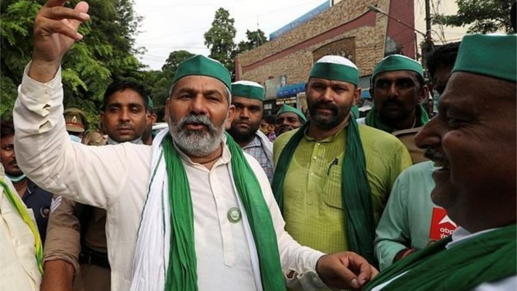 योगेंद्र यादव के निलंबन पर किसान नेता राकेश टिकैत ने कहा कि यह फैसला सबकी सहमति से हुआ है। (एक्सप्रेस फोटो)