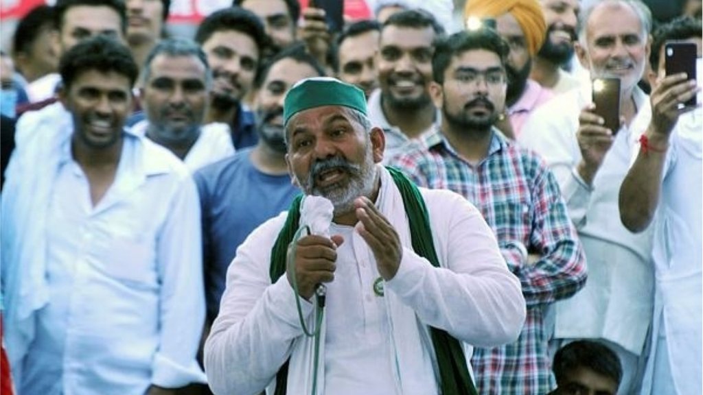 बीते 10 महीने से भी अधिक समय से दिल्ली की सीमाओं पर किसानों का आंदोलन जारी है। (एक्सप्रेस फोटो)